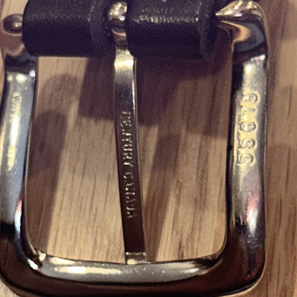 Vtg University of Kentucky Wildcats Leather Belt 38 Century Canada Buckle 55975